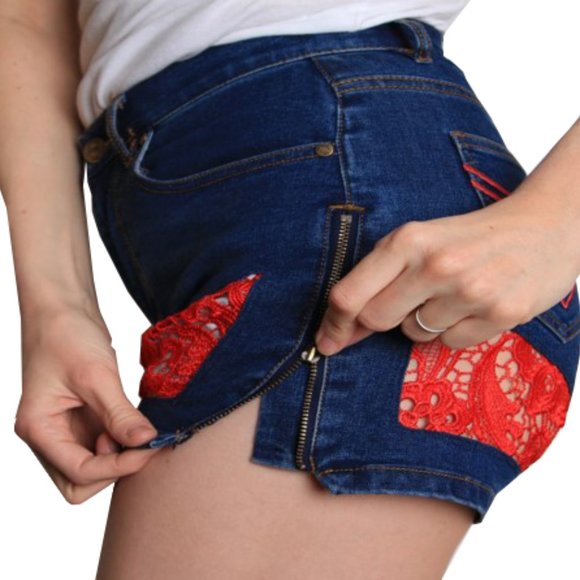 DB Short with Sides Zippers - Picture 5 of 16